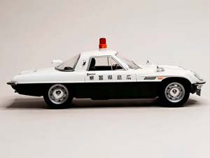MAZDA COSMO JAPANESE POLICE 1:18 TRIPLE9 — фото 6