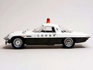 MAZDA COSMO JAPANESE POLICE 1:18 TRIPLE9 — фото 2