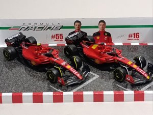 FERRARI SET F1 2ШТ SF-23 BBURAGO 1:43