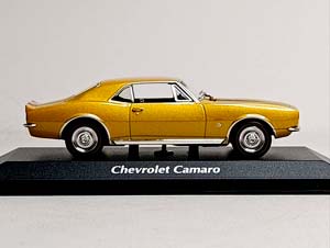 CHEVROLET CAMARO - 1967 GOLD 1:43 MAXICHAMPS — фото 6