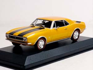 CHEVROLET CAMARO - 1967 GOLD 1:43 MAXICHAMPS — фото 8