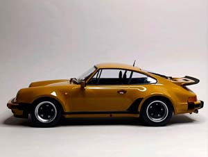 PORSCHE 911 TURBO -1977 TAN METALLIC 1:12 — фото 3