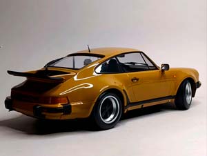 PORSCHE 911 TURBO -1977 TAN METALLIC 1:12 — фото 7