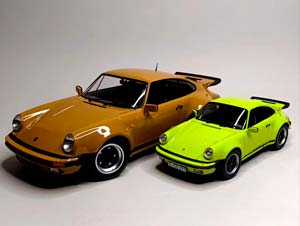 PORSCHE 911 TURBO -1977 TAN METALLIC 1:12 — фото 2