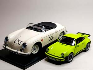 PORSCHE 356 A SPEEDSTER -1955 KK SCALE 1:12 — фото 2