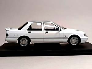 FORD SIERRA RS COSWORTH 4X4 -1990 WHITE 1:18 — фото 4