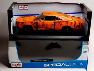 DODGE CHARGER- (1969) (RAT LOOK STYLING) 1:18 — фото 9