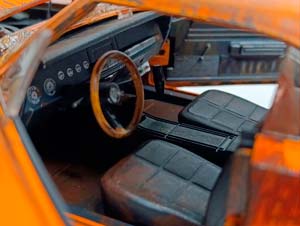 DODGE CHARGER- (1969) (RAT LOOK STYLING) 1:18 — фото 3