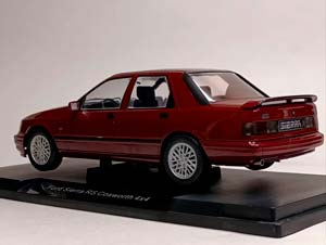 FORD SIERRA RS COSWORTH 4X4 -1992 DARK RED 1:18 — фото 3