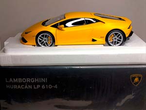 LAMBORGHINI HURACAN LP 610-4 AUTOART 1:12 — фото 9