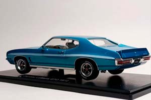 PONTIAC LEMANS GTO 1972 BLUE 1:18 KK SCALE — фото 2