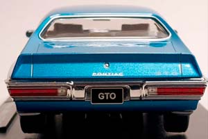 PONTIAC LEMANS GTO 1972 BLUE 1:18 KK SCALE — фото 4