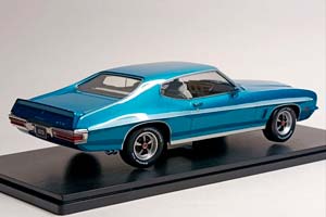 PONTIAC LEMANS GTO 1972 BLUE 1:18 KK SCALE — фото 5