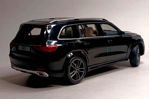 MERCEDES GLS  (X167) W167 BLACK 1:18 — фото 4
