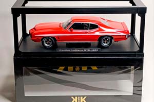 PONTIAC LEMANS GTO 1972 RED 1:18 KK SCALE — фото 9