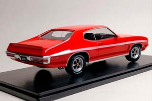 PONTIAC LEMANS GTO 1972 RED 1:18 KK SCALE — фото 4