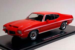 PONTIAC LEMANS GTO 1972 RED 1:18 KK SCALE