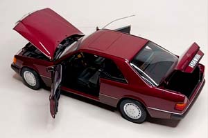 MERCEDES 300 CE-24 COUPE C124 (W124) NOREV 1:18 — фото 3