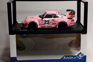 PORSCHE 911 RWB PING PIG SOPRANOS 1:18 SOLIDO — фото 9