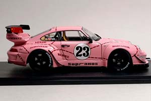 PORSCHE 911 RWB PING PIG SOPRANOS 1:18 SOLIDO — фото 6