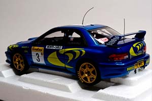 SUBARU IMPREZA WRX 1997 #3 AUTOART 1:18 — фото 3