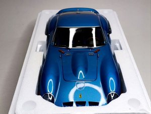 FERRARI 250 GTO 1962 BLUE 1:12 KK SCALE — фото 3