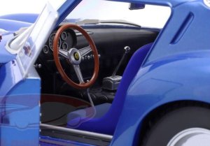 FERRARI 250 GTO 1962 BLUE 1:12 KK SCALE — фото 4