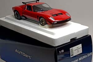 LAMBORGHINI MIURA JOTA SVR RED 1:18 AUTOART — фото 9