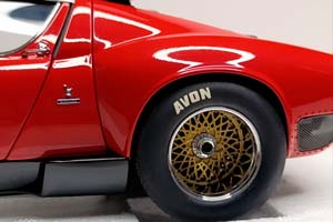 LAMBORGHINI MIURA JOTA SVR RED 1:18 AUTOART — фото 3