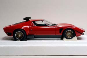 LAMBORGHINI MIURA JOTA SVR RED 1:18 AUTOART — фото 4