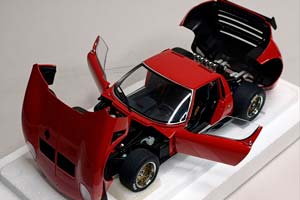 LAMBORGHINI MIURA JOTA SVR RED 1:18 AUTOART — фото 7