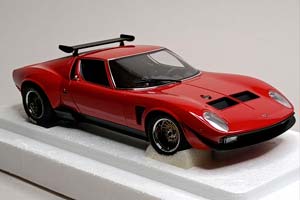 LAMBORGHINI MIURA JOTA SVR RED 1:18 AUTOART — фото 8
