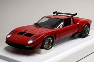 LAMBORGHINI MIURA JOTA SVR RED 1:18 AUTOART