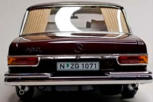 MERCEDES 600 LWB (W100) PULLMAN 1:18 NZG — фото 6