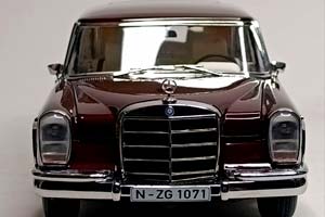MERCEDES 600 LWB (W100) PULLMAN 1:18 NZG — фото 7