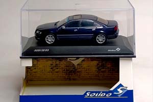 AUDI S8 (D3) 2010 BLUE 1:43 SOLIDO — фото 9