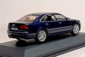 AUDI S8 (D3) 2010 BLUE 1:43 SOLIDO — фото 4