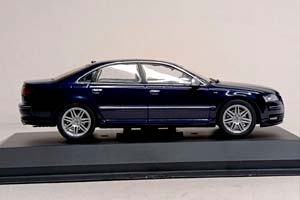 AUDI S8 (D3) 2010 BLUE 1:43 SOLIDO — фото 5