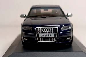 AUDI S8 (D3) 2010 BLUE 1:43 SOLIDO — фото 7