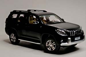 TOYOTA LAND CRUISER PRADO 150 BLACK 1:18 — фото 7