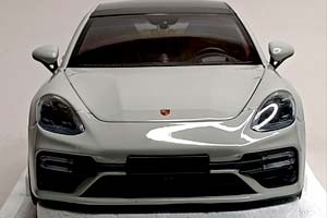 PORSCHE PANAMERA TURBO S 2020 GREY 1:18 — фото 8