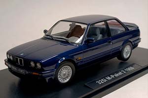 BMW 325I M- PACK 2 1988 (E30) BLUE 1:18