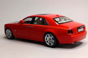 ROLLS-ROYCE GHOST 2010 RED 1:18 KYOSHO — фото 3