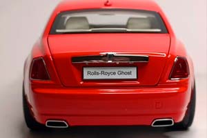 ROLLS-ROYCE GHOST 2010 RED 1:18 KYOSHO — фото 4