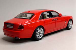 ROLLS-ROYCE GHOST 2010 RED 1:18 KYOSHO — фото 5