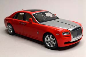 ROLLS-ROYCE GHOST 2010 RED 1:18 KYOSHO — фото 7
