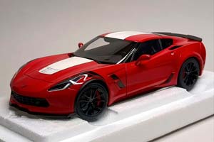 CHEVROLET CORVETTE C7 2017 RED AUTOART 1:18