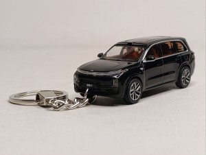 LIXIANG L9 BLACK 1:64 БРЕЛОК 70 ММ — фото 7