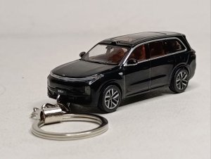 LIXIANG L9 BLACK 1:64 БРЕЛОК 70 ММ — фото 8