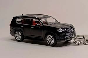 LEXUS LX600 БРЕЛОК 1:64 75ММ — фото 7